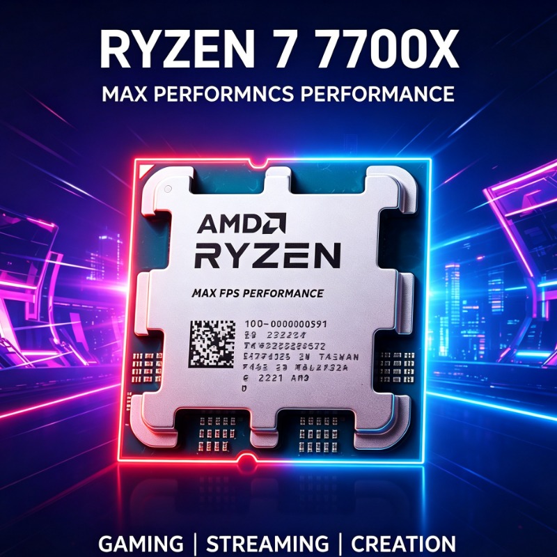 Amd Cpu Ryzen 7 - AMD Ryzen 7 7700X Multi‑Task CPU