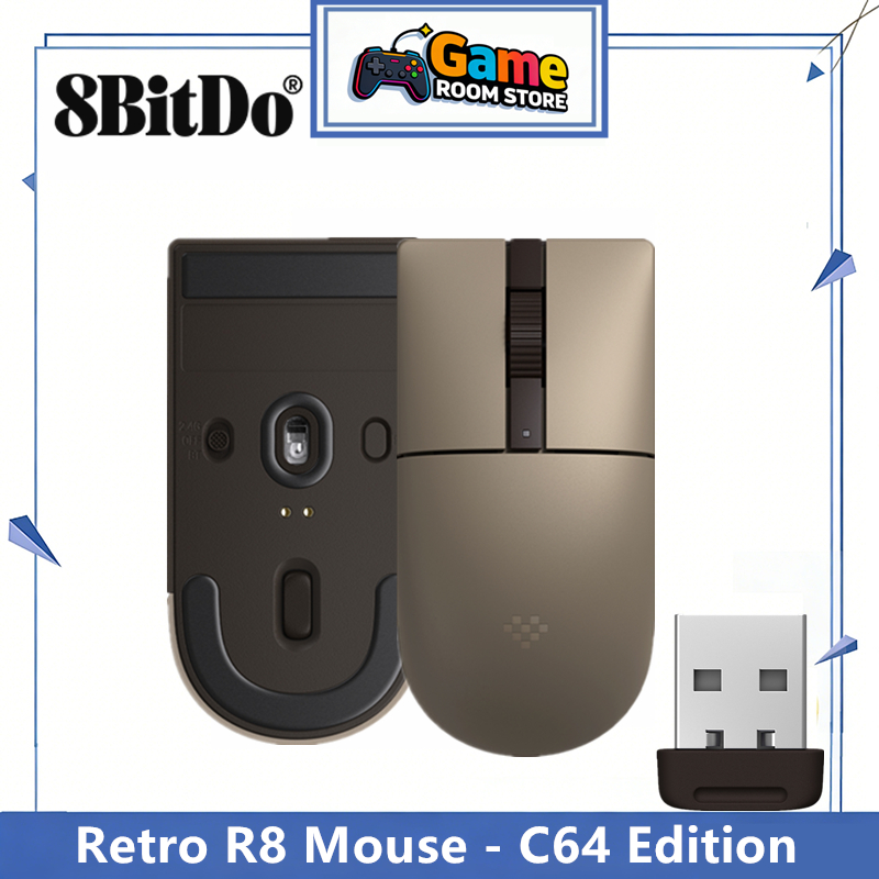 Retro Gaming Style - 8BitDo Retro R8 Mouse - C64