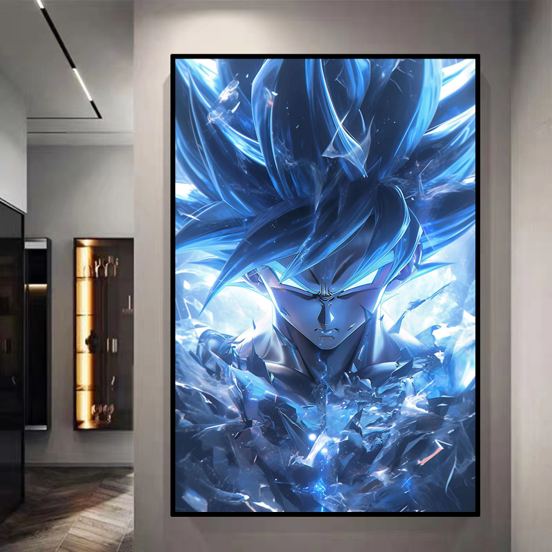 Retro Gaming Art - Dragon Ball Decorative Painting Sun Wukong