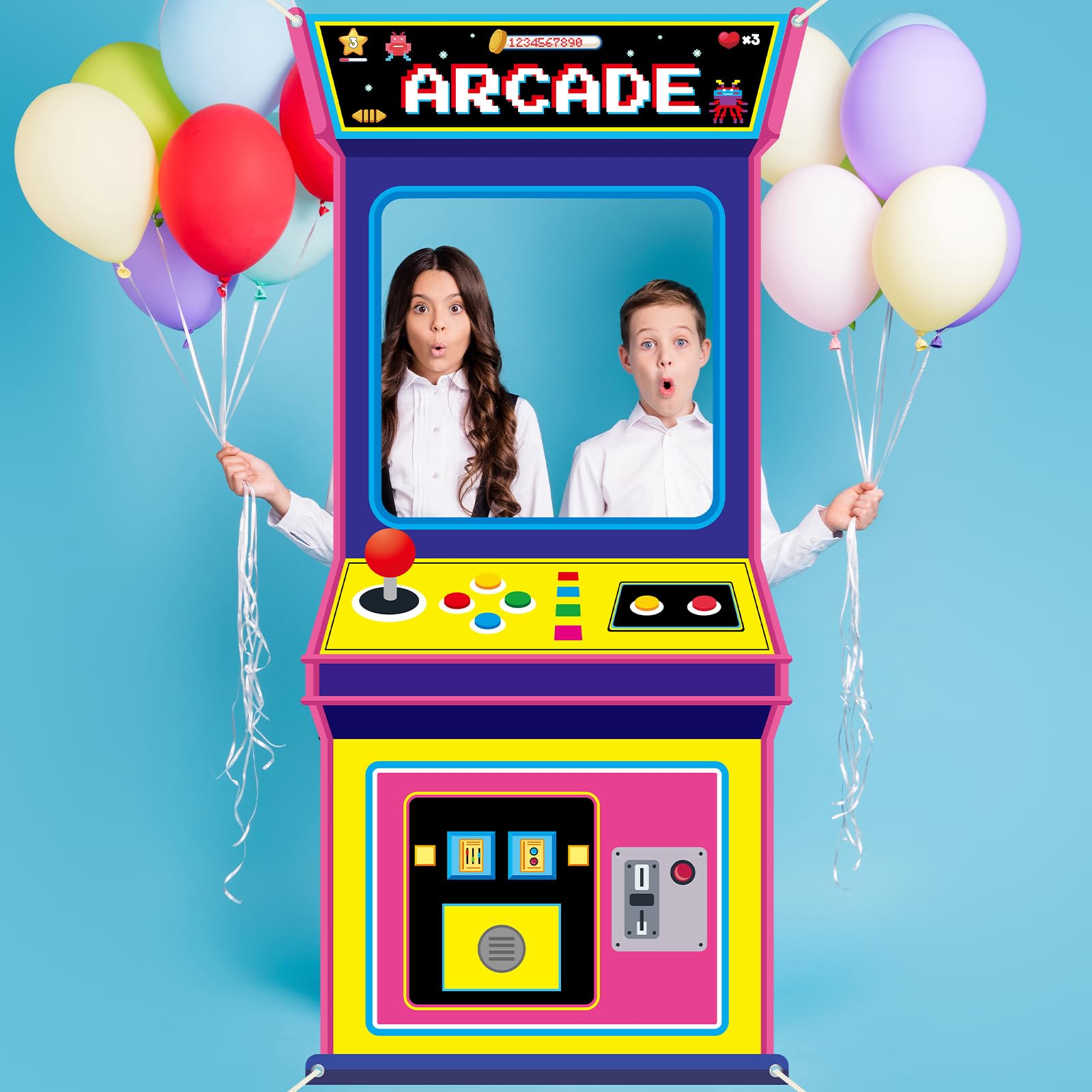 Retro Video Gaming Fabric Arca - Retro Gaming Decor recension och pris