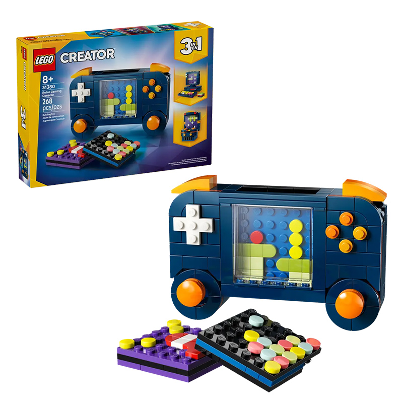 LEGO Creator 3in1 Building Blo - Retro Gaming Games recension och pris