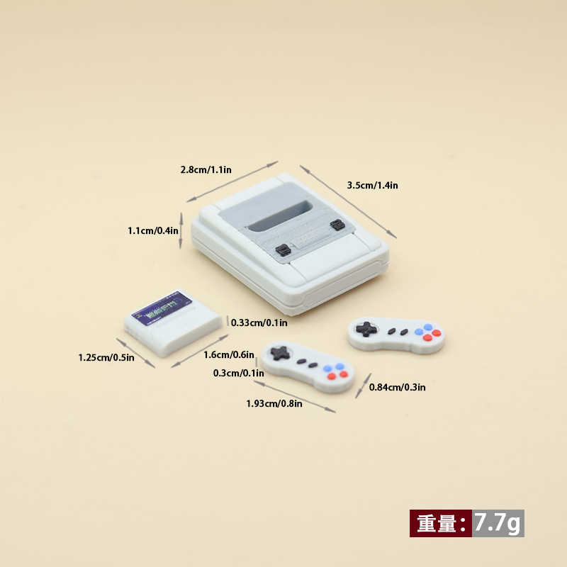 1set Dollhouse Mini Retro Game - Retro Gaming Decor recension och pris