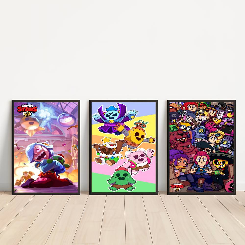 Anime Game Brawl Stars Movie S - Retro Gaming Art recension och pris