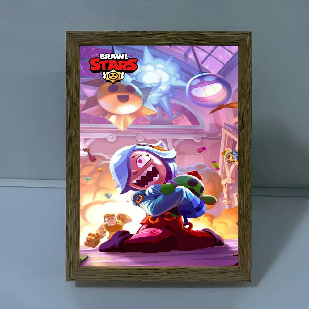Anime Game Brawl Stars Movie S - Retro Gaming Art recension och pris