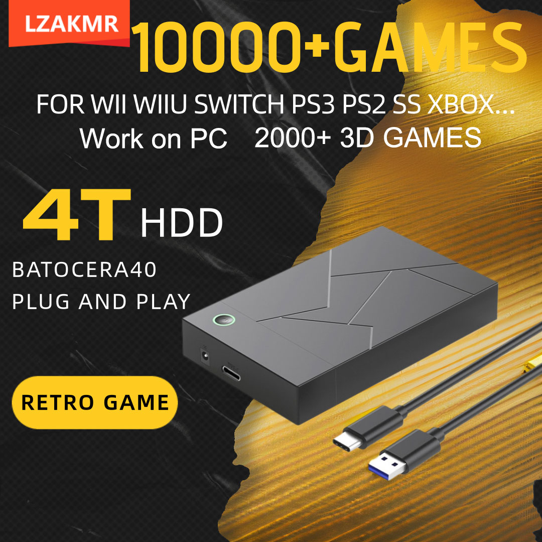 Retro Gaming GameForge 4TB Bat - Retro Gaming Batocera recension och pris