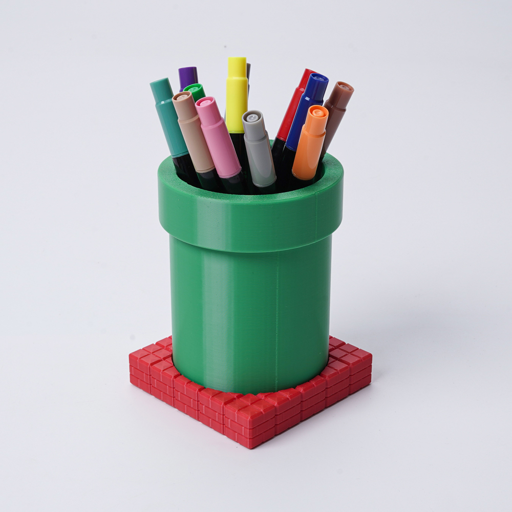 1 Creative Pen Holder Green Pi - Retro Gaming Style recension och pris