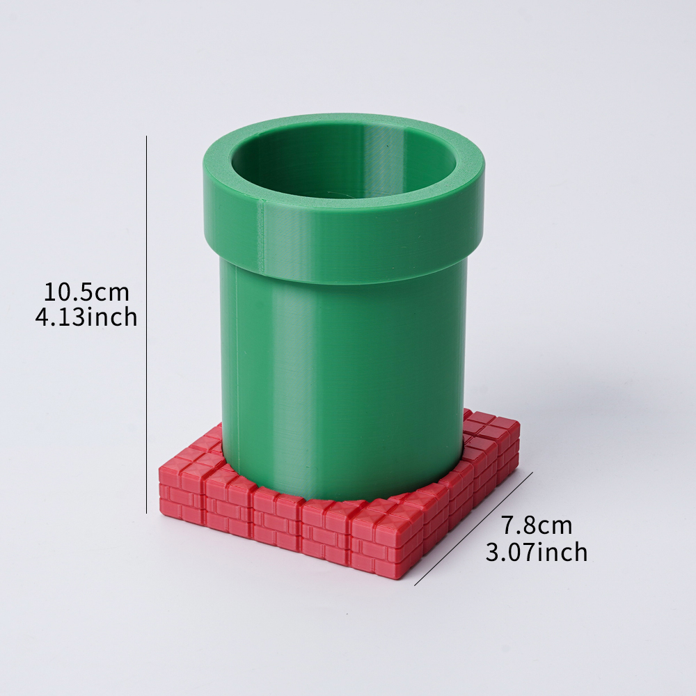 1 Creative Pen Holder Green Pi - Retro Gaming Style recension och pris
