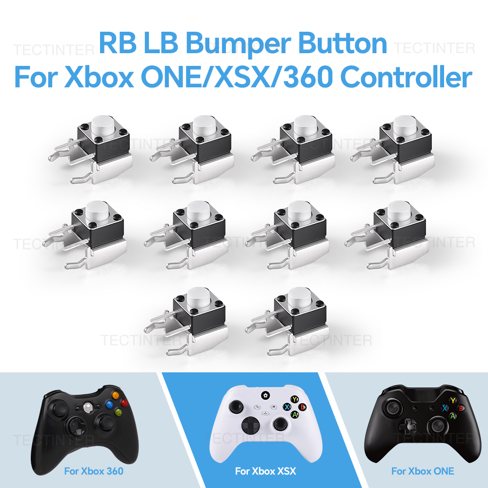 10Pcs Replacement RB LB Bumper - Retro Gaming Xbox 360 recension och pris