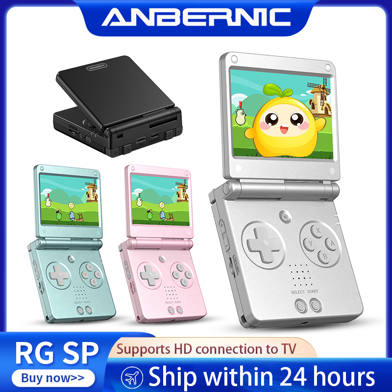 Anbernic RGSP Flip Retro Handh - Retro Gaming Download recension och pris