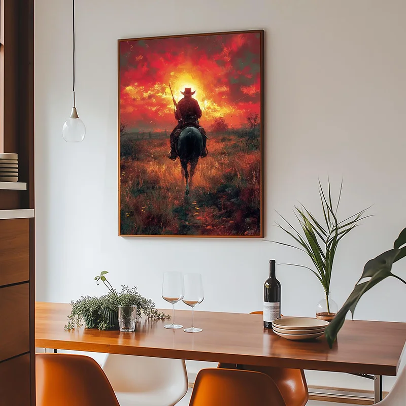 Classic Retro Game Cowboy Char - Retro Gaming Decor recension och pris