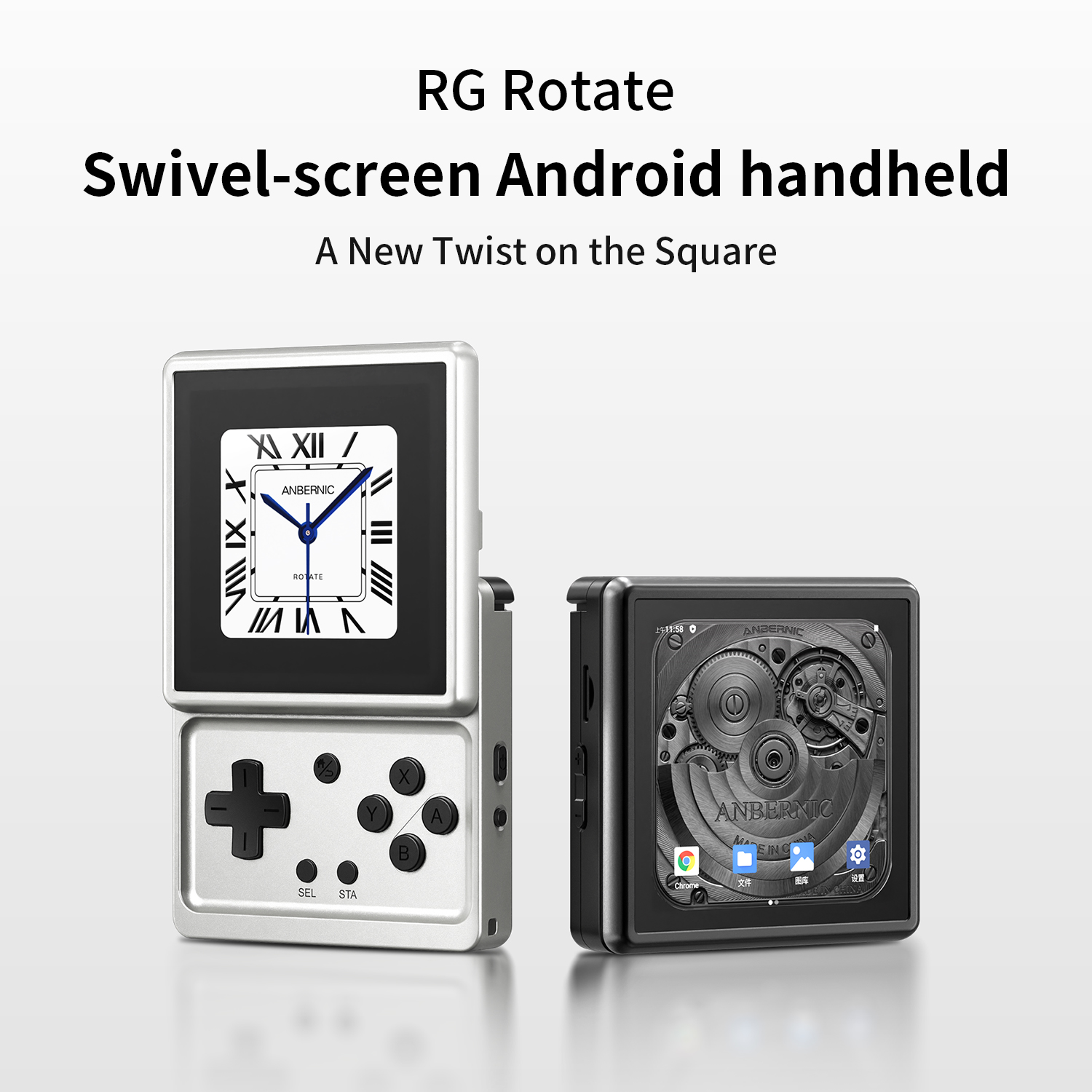 ANBERNIC RG Rotate Android Han - Retro Gaming Download recension och pris