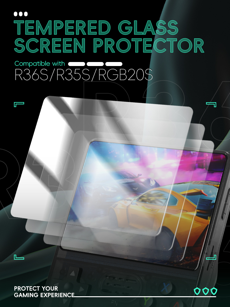 DATA FROG R36S Screen Protecto - Retro Gaming Download recension och pris