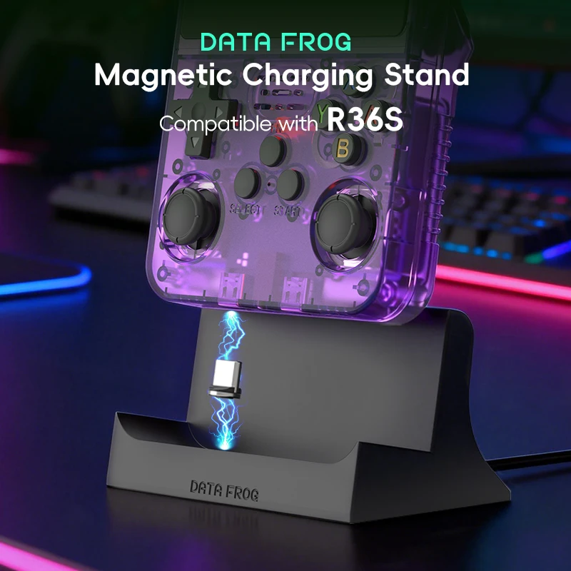 Data Frog R36S Charging Dock S - Retro Gaming Download recension och pris