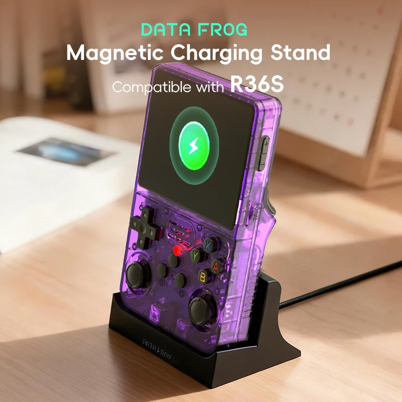 Data Frog R36S Charging Dock S - Retro Gaming Download recension och pris