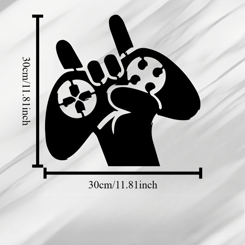 Retro Gaming Hand Metal Wall A - Retro Gaming Decor recension och pris