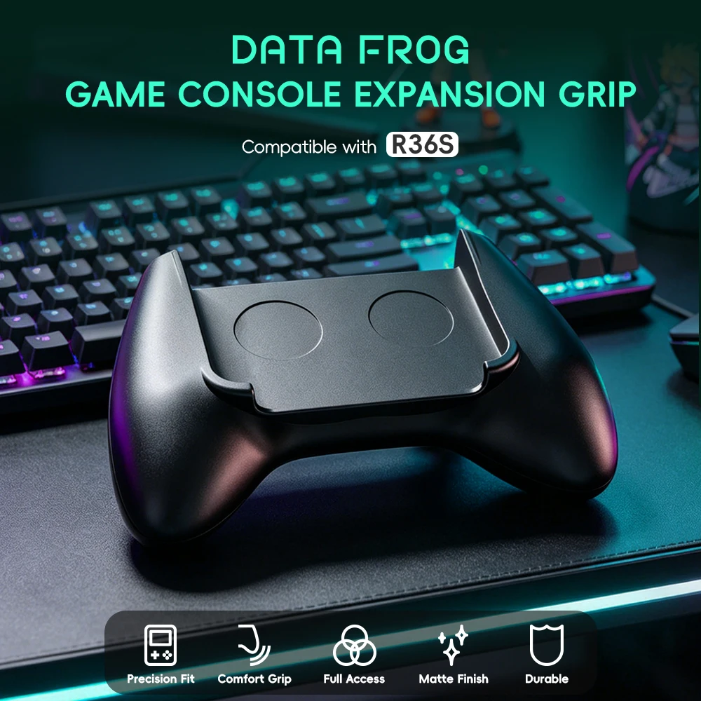 Data Frog R36S Game Grip Ergon - Retro Gaming Download recension och pris