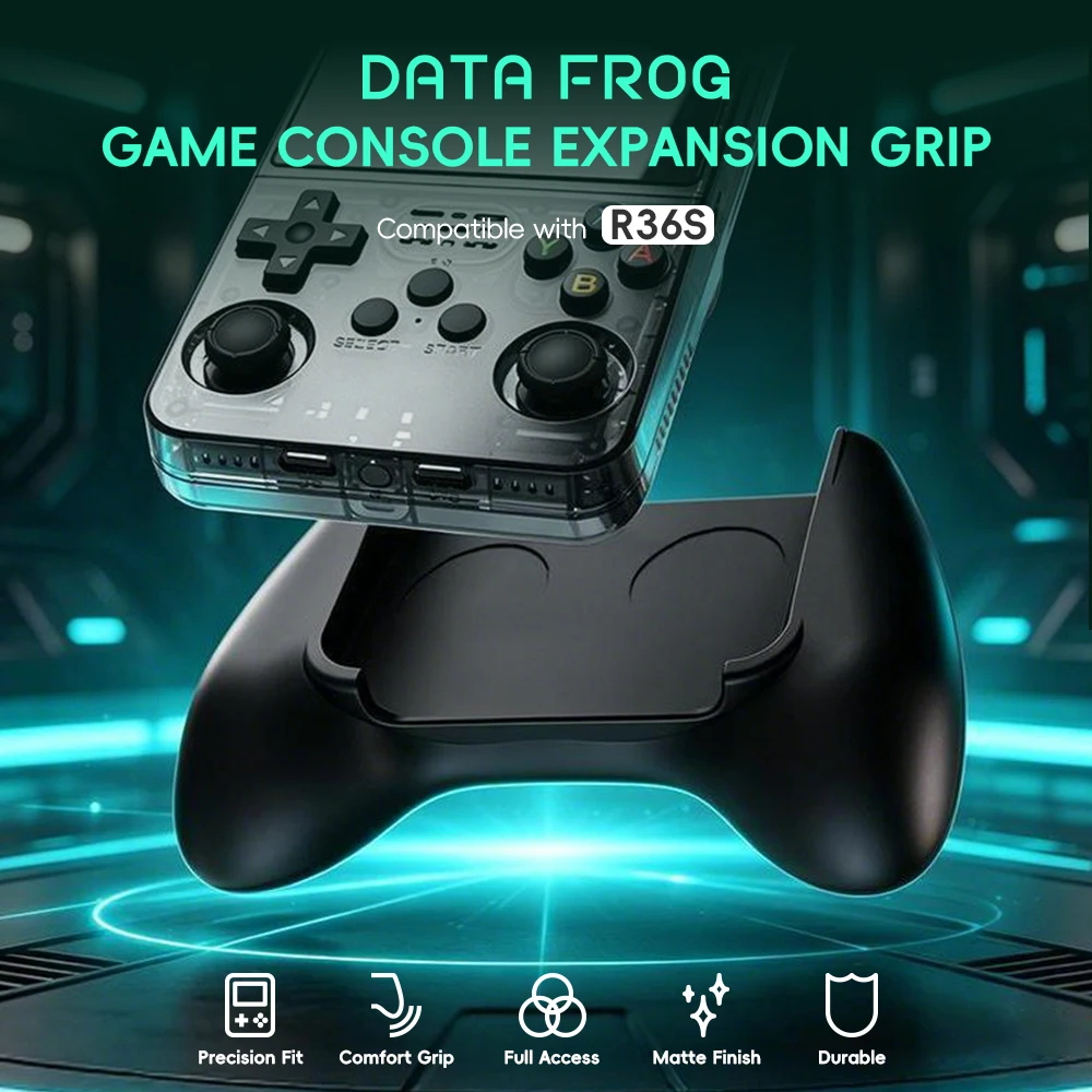 Data Frog R36S Game Grip Ergon - Retro Gaming Download recension och pris