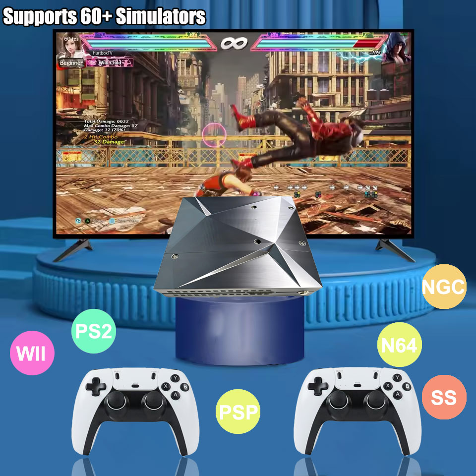 P88 Retro Game Console 500G/1T - Retro Gaming Batocera recension och pris