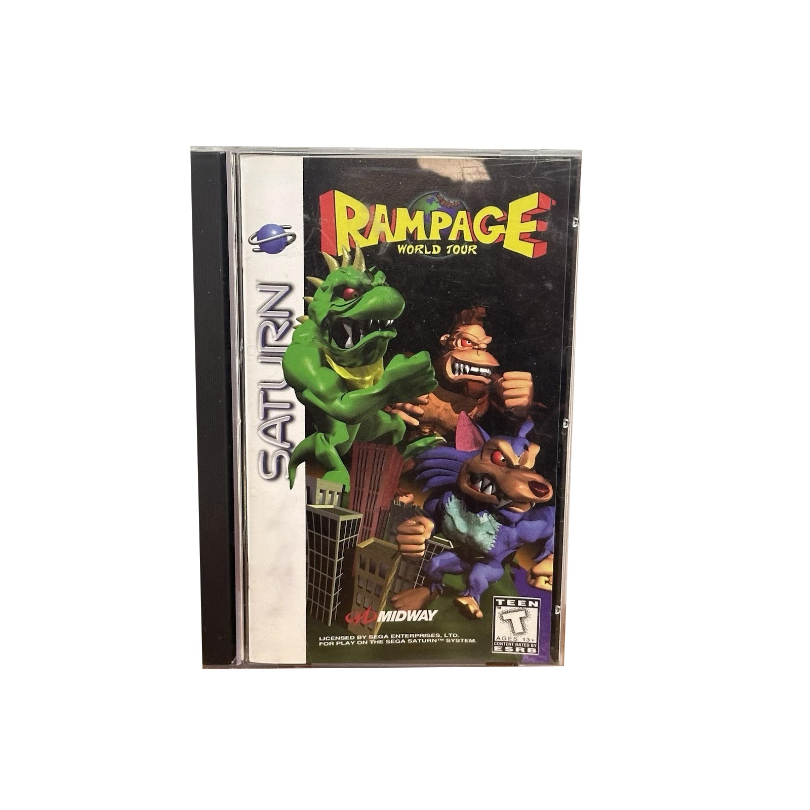 Saturn Copy Disc Game rampage  - Retro Gaming Consoles recension och pris