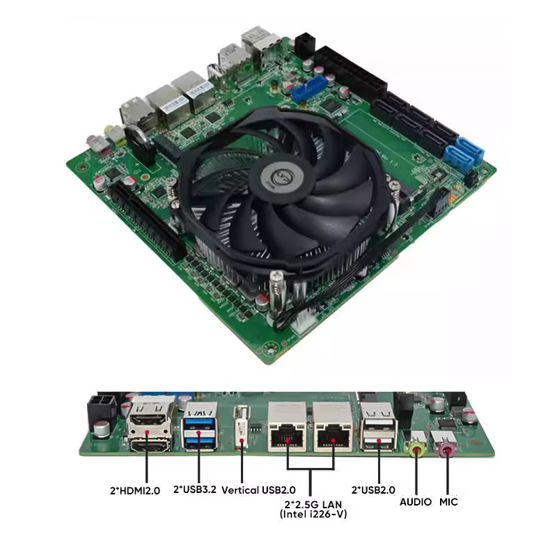 Topton N21 11-Bay ITX NAS Moth - Amd Cpu Ryzen 7 recension och pris