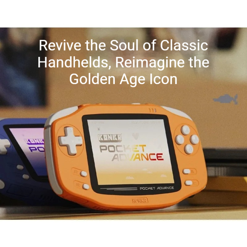 AYANEO KONKR Pocket Advance Re - Retro Gaming Download recension och pris
