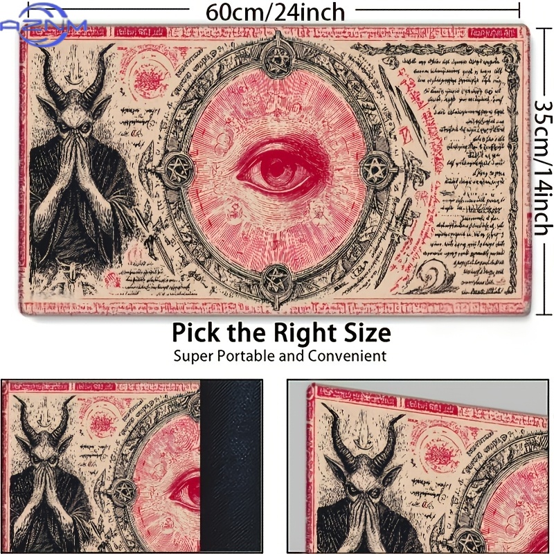 Retro Mystical Ram Eye Playmat - Retro Gaming Events recension och pris
