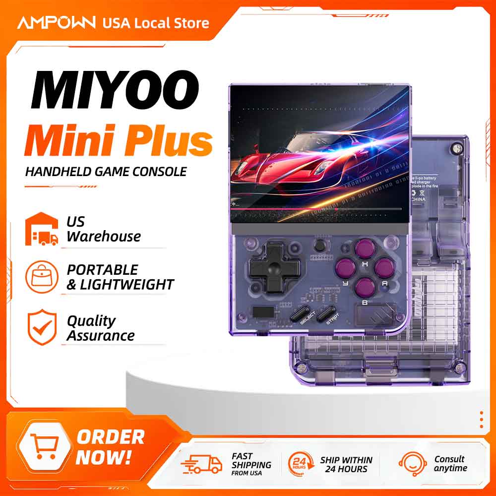 Miyoo Mini+ Retro Handheld Gam - Retro Gaming Download recension och pris