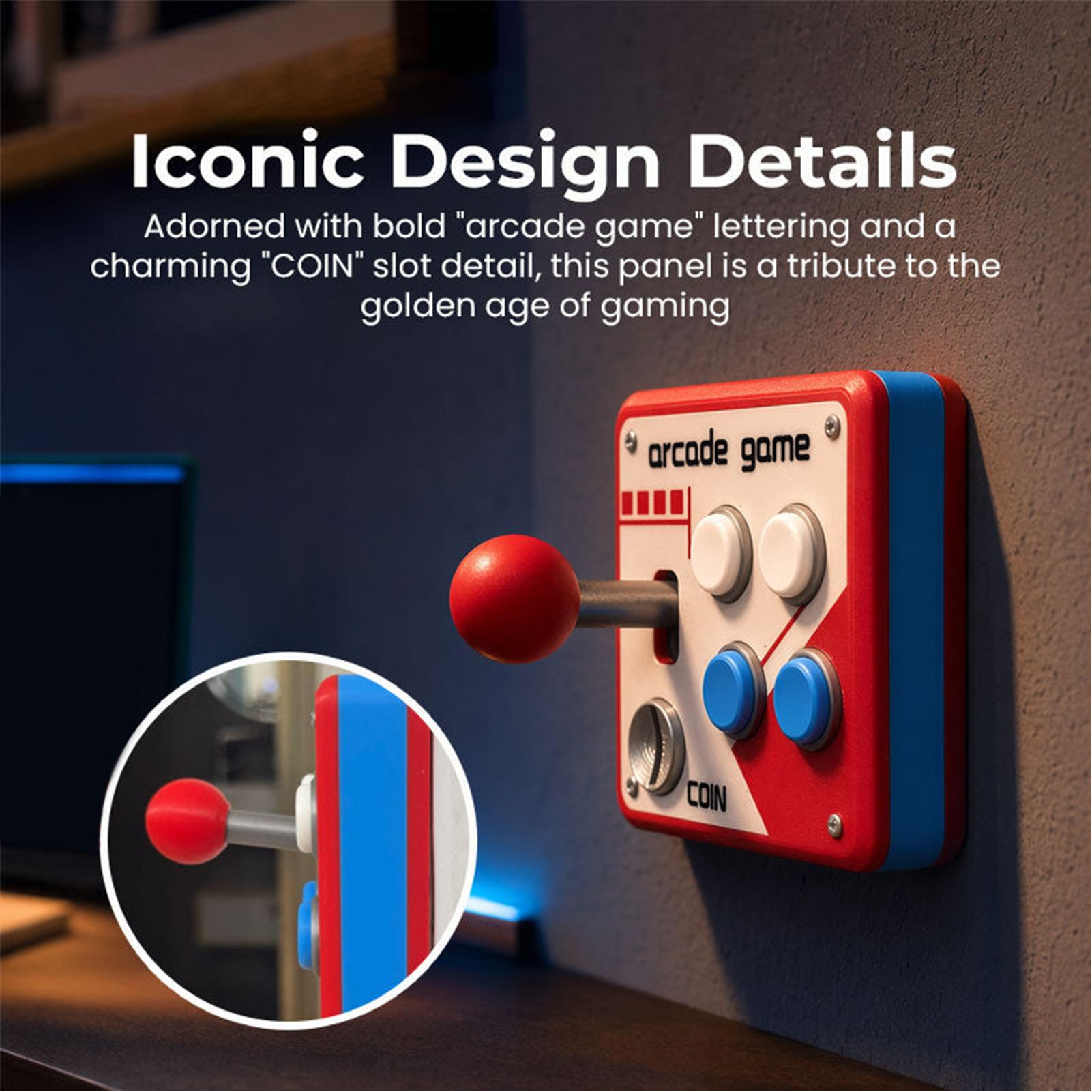 Creative Retro Arcade Game Lig - Retro Gaming Decor recension och pris