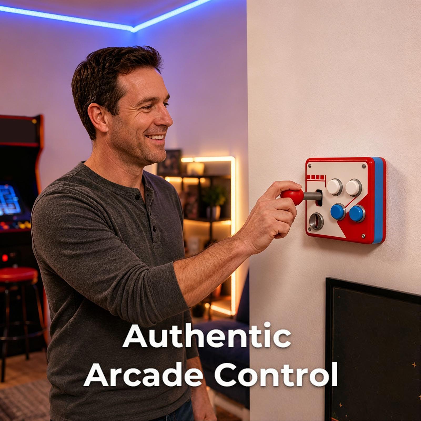 Creative Retro Arcade Game Lig - Retro Gaming Decor recension och pris