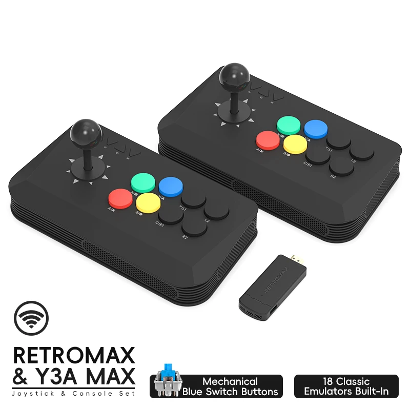 Wireless Y3A Max Arcade Stick  - Retro Gaming Download recension och pris