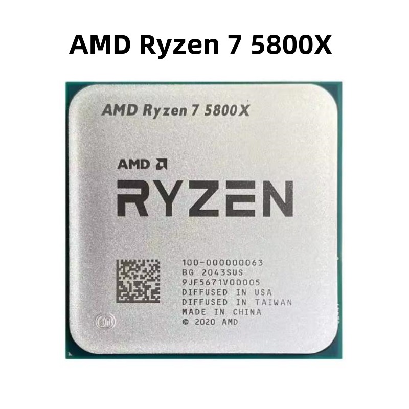 AMD Ryzen 7 5800X For AM4 Seri - Amd Cpu Ryzen 7 recension och pris