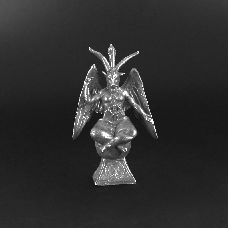 Retro Goat Statue Copper Mini  - Retro Gaming Decor recension och pris