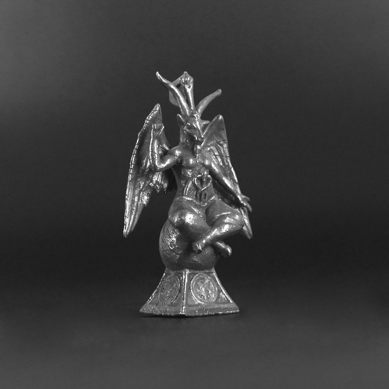 Retro Goat Statue Copper Mini  - Retro Gaming Decor recension och pris
