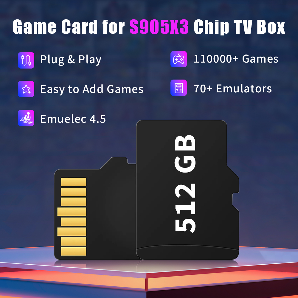 Game TF Card for S905X3 Chip T - Retro Gaming Consoles recension och pris