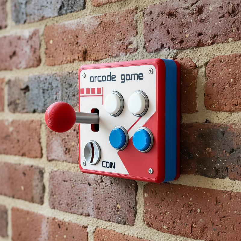 Retro Arcade Game Button Switc - Retro Gaming Style recension och pris