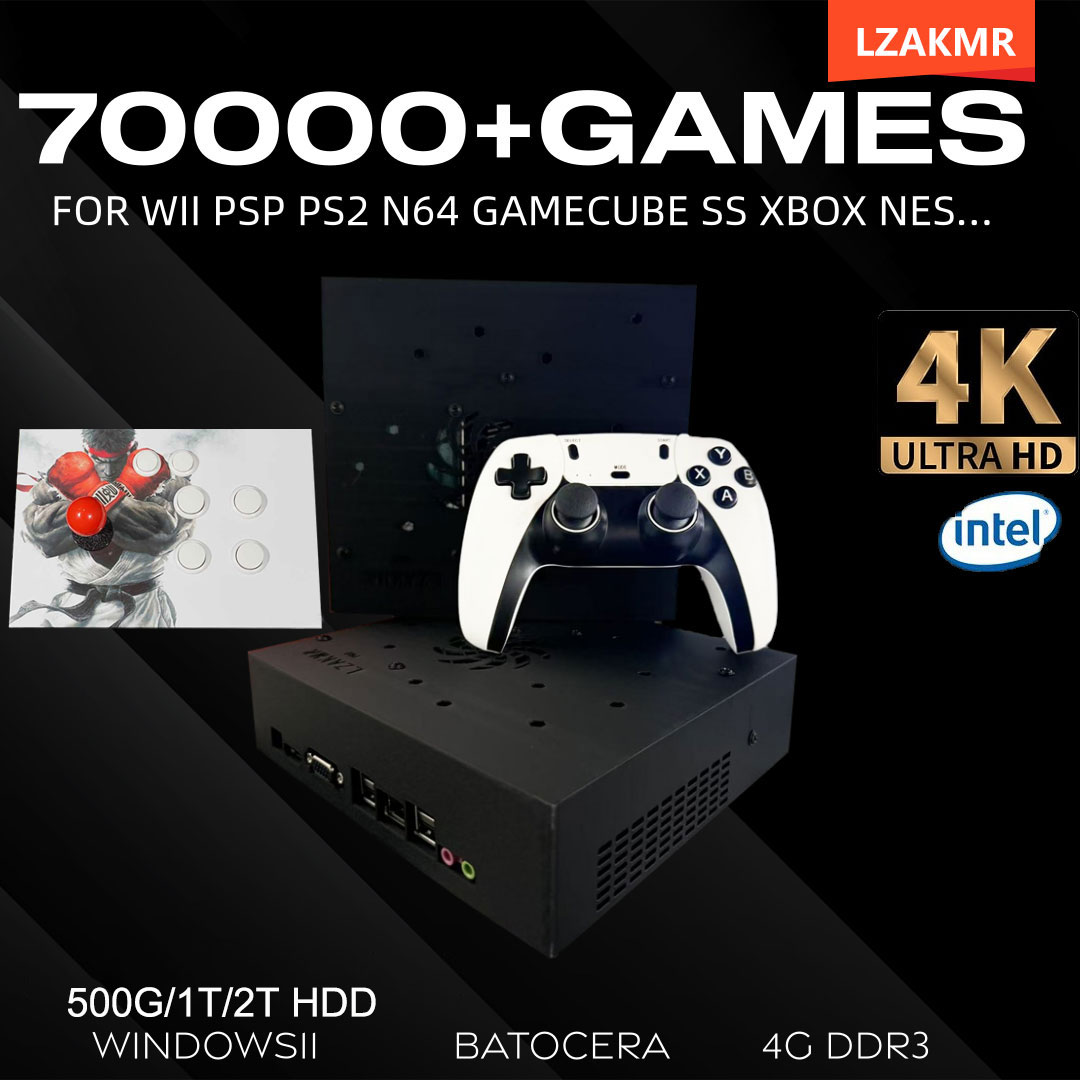 Retro Gaming Console 70000+ Ga - Retro Gaming Batocera recension och pris