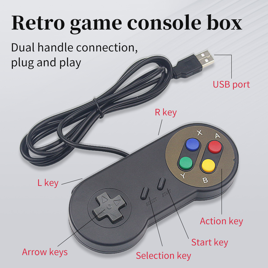 Plug and Play USB Gamepad for  - Retro Gaming Raspberry Pi 4 recension och pris