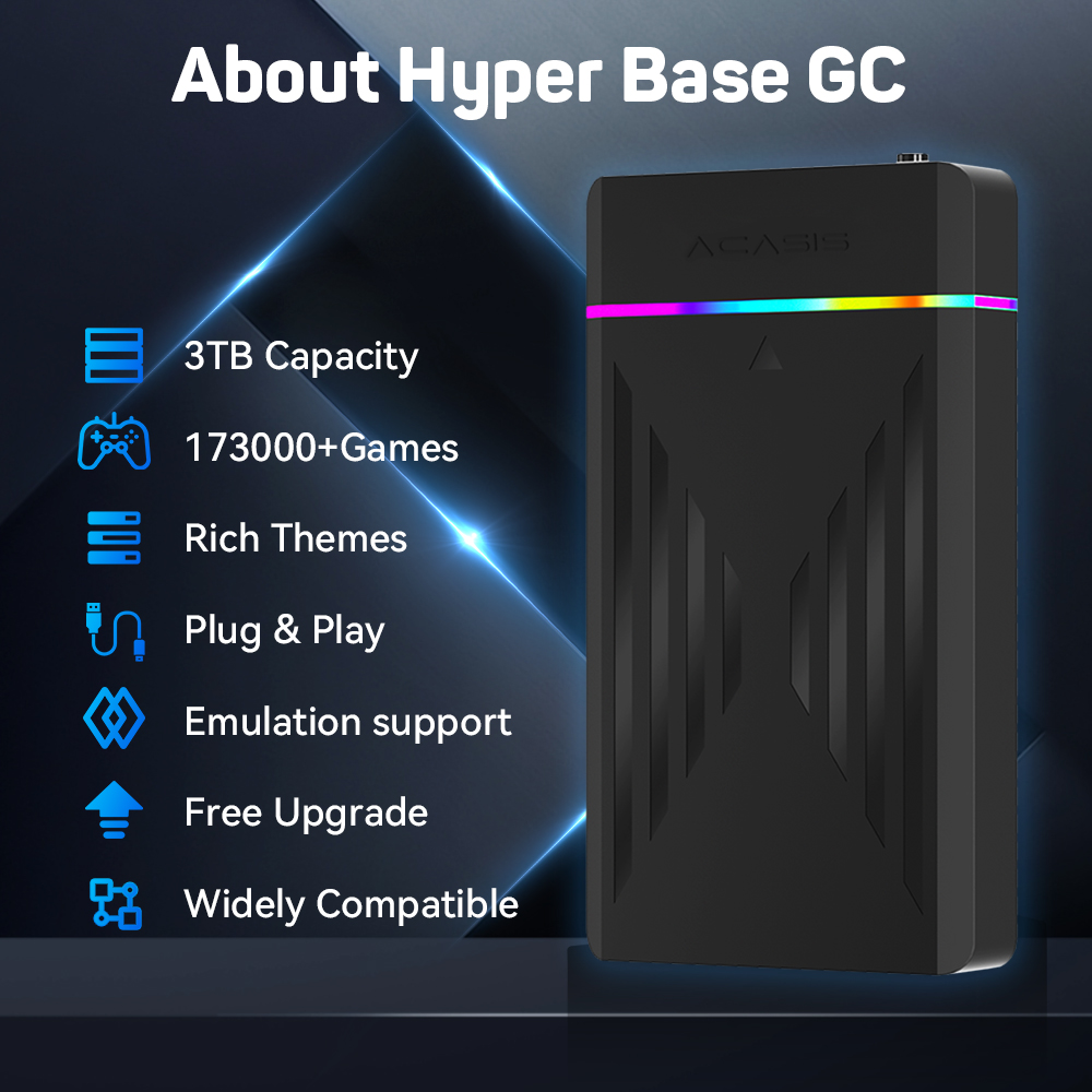 3TB Portable Gaming HDD Launch - Retro Gaming Download recension och pris